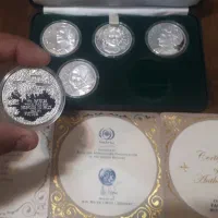 ست سکه نقره گلدکوییست|کلکسیون سکه، تمبر، اسکناس|رشت, حاجی آباد|دیوار