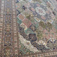 یک جفت فرش مشهد ماشینی کمکار در حد نو