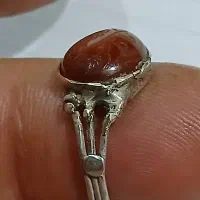 انگشتر عقیق ۵تن خطی عتیقه