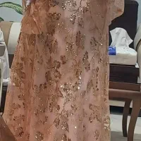 لباس مجلسی زنانه بسیار تمیز درحد نو
