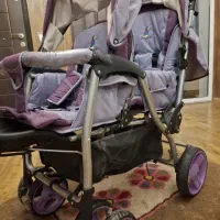 کالسکه دو قلو پیرگاردین در حد نو