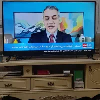 باسلام تلویزیون ۴۹اینچ الویا با میز ۱۵ ملیون بشرط