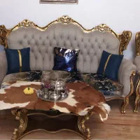 مبل هفت نفره با میز وسط