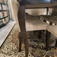 میز ناهار خوری سفارشی سازی چوب|میز و صندلی غذاخوری|اندیشه, اندیشه فاز ۳|دیوار