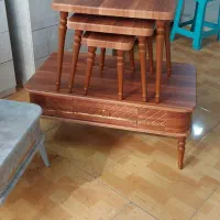 میز جلو مبلی عسلی۴تیکه۲۵۹۰|مبلمان خانگی و میز عسلی|هشتگرد, شهرک ایران خودرو|دیوار