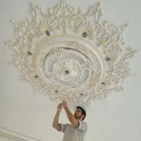 گچبری  سفیدکاری  گچ کار