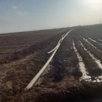 زمین کشاورزی و آب چاه عمیق فروشی فرهاد