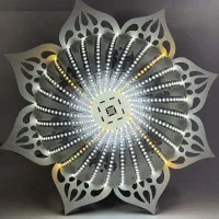 تولید لوستر و لامپ دست ساز طول عمر بالا