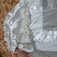 توربان عروس با یقه و  لباس