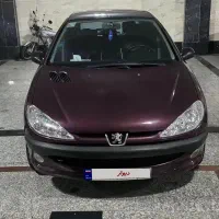 پژو ۲۰۶ تیپ ۶ مدل ۸۹ رنگ بادمجونی