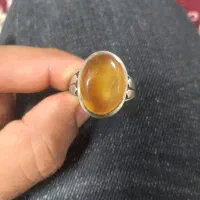 ۲عدد انگشتر نقره کار دست|جواهرات|باقرشهر, |دیوار