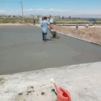 بتن ریزی ماله پروانه . کل استان تهران