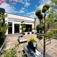 ویلا فلت مدرن شهرکی منطقه جنگلی بهدشت