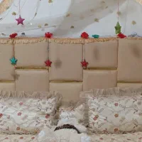 تخت خواب دونفره +تشک طبی