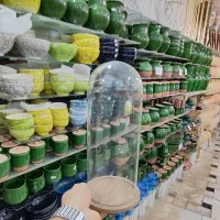 شیشه باکس شیشه آجیل یلدا گلدان تراریوم بامبو چله|گل و گیاه طبیعی|قم, ولیعصر|دیوار