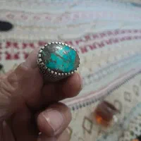 انگوشترفیروزه.دست.دستساز