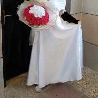 لباس مجلسی ساتن مناسب عقد نامزدی