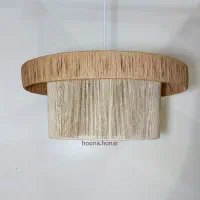 لوستر رافیا مدل نورا