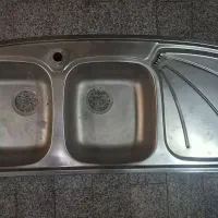 سینک دو لگنه روکار اخوان ۱۲۰*۶۰