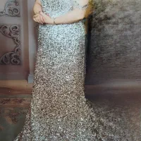 لباس مجلسی فاخر سایز چهل وچهار چهل وشش