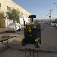 پخت بلال کبابی سیب زمینی داغ تنوری گازی (گاز مایع)