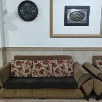 مبل 7 نفره راحتی فروش فوری به علت جابجایی|مبلمان خانگی و میز عسلی|خان ببین, |دیوار