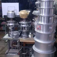 سماور زغالی ورق ضخیم آکبند( ۶و۸و۱۲ لیتر موجود است|سماور، چایساز، قهوهساز|سنندج, |دیوار