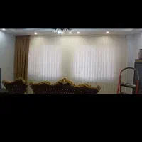 پرده ی مینیمال جنس حریر شاین