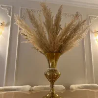 گلدان استیل طلایی نو