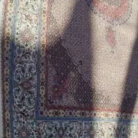 یک جفت فرش دست بافت ۹متری با ابریشم زیاد|فرش|بیرجند, |دیوار