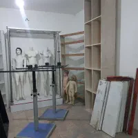 قفسه مانکن تخته رگال سبد حراجی چوبکار ویترین