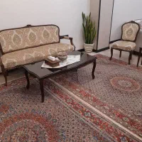 مبلمان استیل آلمانی چوب گردو|مبلمان خانگی و میز عسلی|تهران, صادقیه|دیوار
