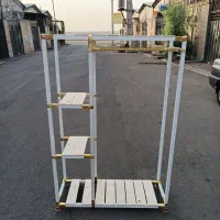 کم جا رگال سفید طلایی ۱۲۰×۱۵۰نظم دهنده|جاکفشی، کمد، دراور|قیامدشت - خاورشهر, |دیوار