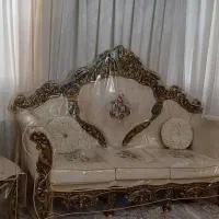 مبل ۵ نفره استیل یا کلاسیک همراه ناهار خوری|مبلمان خانگی و میز عسلی|تهران, مسعودیه|دیوار