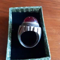 انگشتر یاقوت درشت با رکاب نقره سنگین نو|جواهرات|خمینی‌شهر, |دیوار