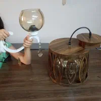 لوستر تک شاخه و سه شاخه