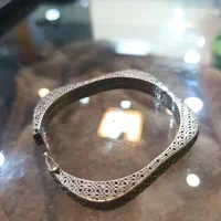 دستبند زنانه کار دست نقره