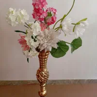 گل و گلدان مصنوعی کاملا نو