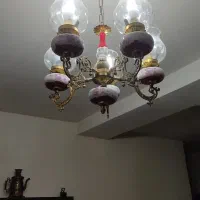 لوستر برنز چینی|لوستر و چراغ آویز|کرج, شاهینویلا|دیوار