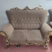 مبل هفت نفره|مبلمان خانگی و میز عسلی|شاهین‌شهر, مسکن مهر|دیوار