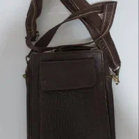 کیف چرم قهوه ای