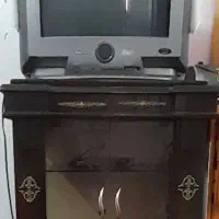 تلویزیون ۲۱ اینچ شهاب و میزتلویزیون