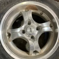 رینگ سایز ۱۴ جاپیچ ۱۰۰ بسیار سلامت|قطعات یدکی و لوازم جانبی|کرج, کلاک نو|دیوار