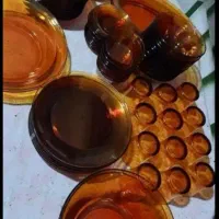 ظرف فرانسوی دورالکس رنگ عسلی