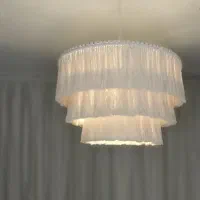 ساخت انواع لوستر مکرومه|لوستر و چراغ آویز|رشت, استقامت ۱|دیوار