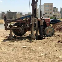 حفاری چاه آب با دستگاه ‌( چاه کن ، مقنی ، مته ایی)