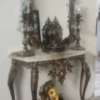 اینه و شمعدان جنس آلمینیوم