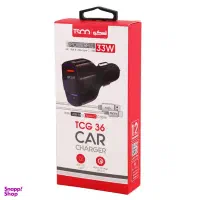 شارژر فندکی تسکو TCG 36 QC30 با کابل Type-C
