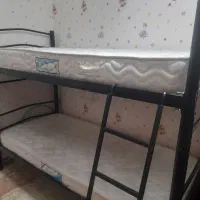 تخت دوطبقه فرفرژه همراه تشک
