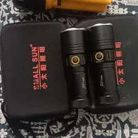 سه عدد چراغ قوه بهترین مارک اسماسان در حد نو